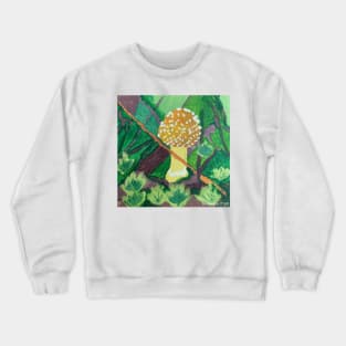 Yellow Mushroom Spotted Crewneck Sweatshirt